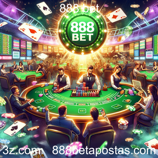 A Magia do Jogo Ao Vivo na 888 Bet